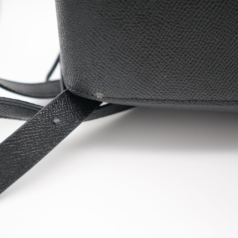 Authentic Black Coach Mini Backpack Adjustable St… - image 6